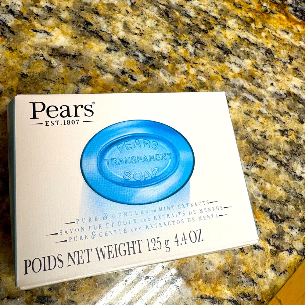 Pears Transparent Soap Box